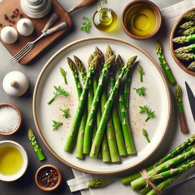 Image of Simple Not Mushy Asparagus