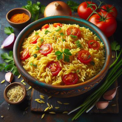 Image of Simple Orzo Pilaf