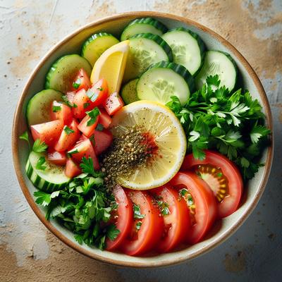 Image of Simple Palestinian Salad
