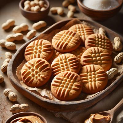 Image of Simple Peanut Butter Cookies