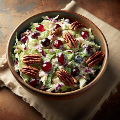 Image of Simple Pecan Cranberry Coleslaw