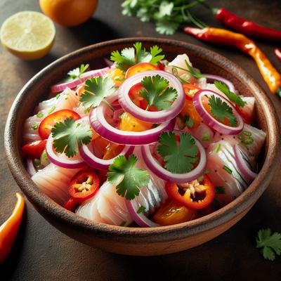 Image of Simple Peruvian Ceviche
