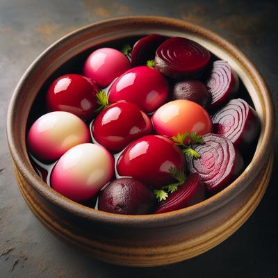 Image of Simple Pickled Eggs Beets