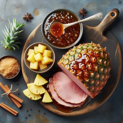 Image of Simple Pineapple Sauce for Ham