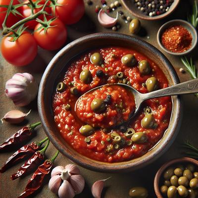 Image of Simple Puttanesca Sauce