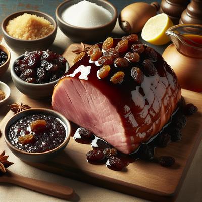 Image of Simple Raisin Sauce for Ham
