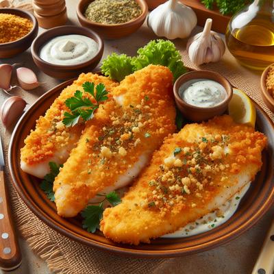 Image of Simple Ranchy Breaded Fish Fillets
