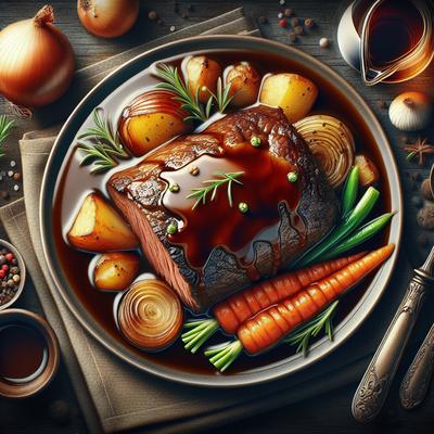 Image of Simple Roast Beef and Gravy