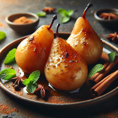 Image of Simple Roasted Pears