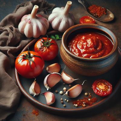 Image of Simple Roasted Tomato and Garlic Sauce
