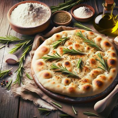 Image of Simple Rosemary Flatbread
