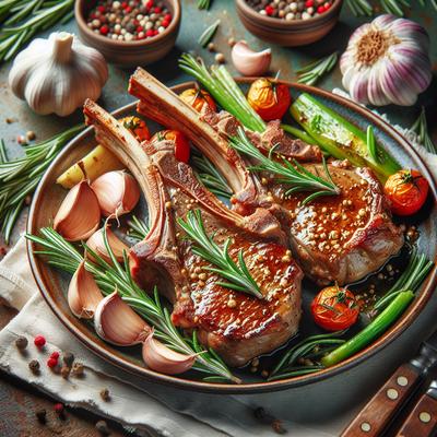 Image of Simple Rosemary Lamb Chops