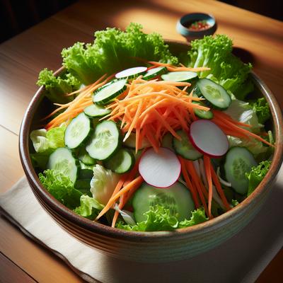 Image of Simple Salad Sangchu Kutjuri