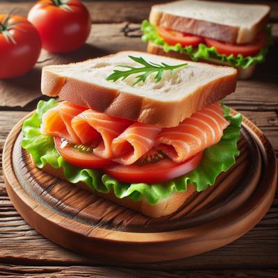 Image of Simple Salmon Sandwiches