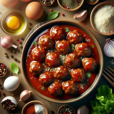 Image of Simple Saucy Meatballs