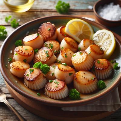 Image of Simple Saute Scallops