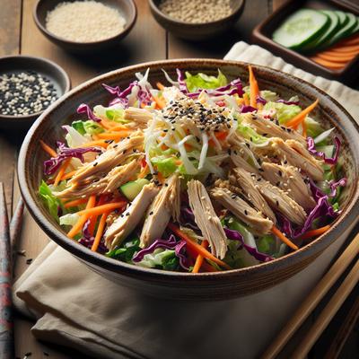 Image of Simple Shredded Asian Chicken Salad