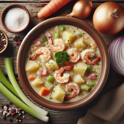Image of Simple Shrimp Chowder