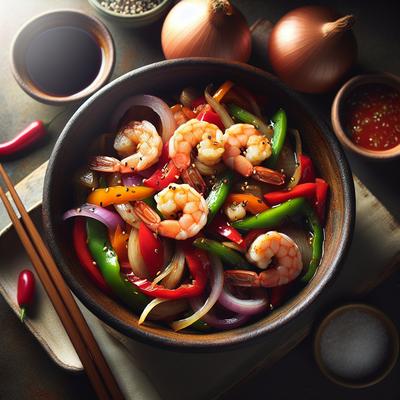 Image of Simple Shrimp Stir Fry