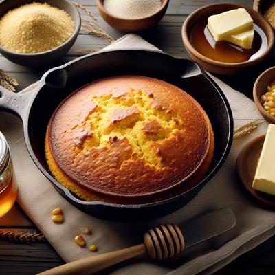 Image of Simple Skillet Cornbread