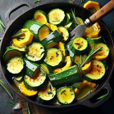 Image of Simple Skillet Zucchini Squash