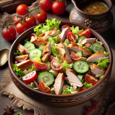 Image of Simple Smoked Chicken Salad Recipe
