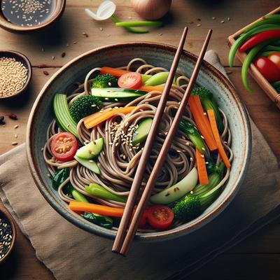 Image of Simple Soba Noodle Salad