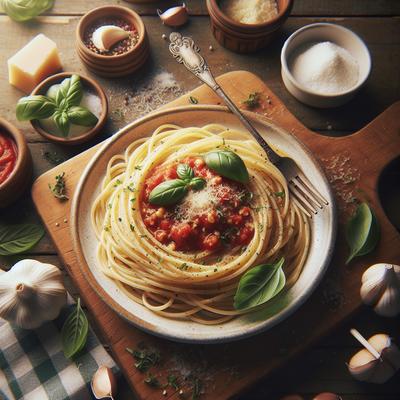 Image of Simple Spaghetti Dinner with Variations