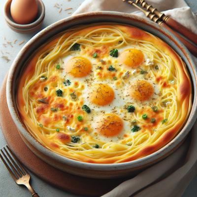 Image of Simple Spaghetti Frittata