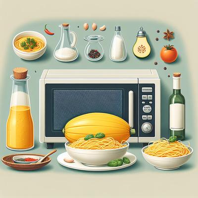 Image of Simple Spaghetti Squash Microwave