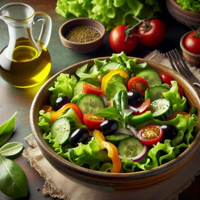 Image of Simple Spanish Green Salad