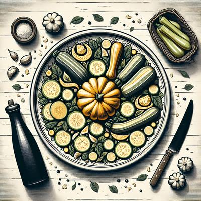 Image of Simple Squash and Zucchini