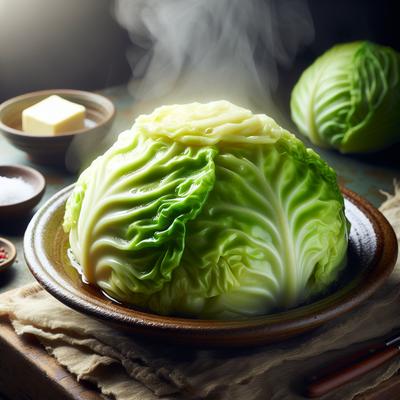 Image of Simple Steamed Cabbage Simply Good