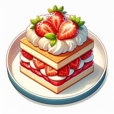 Image of Simple Strawberry Shortcake