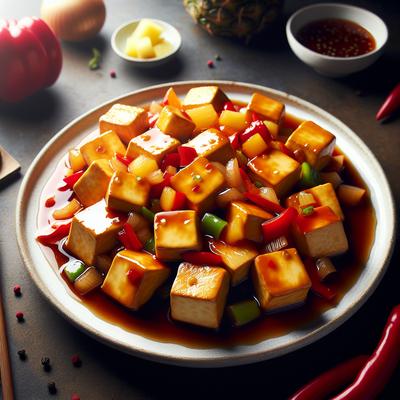 Image of Simple Sweet and Sour Tofu