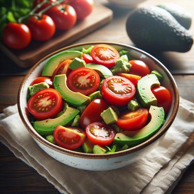 Image of Simple Tomato and Avocado Salad