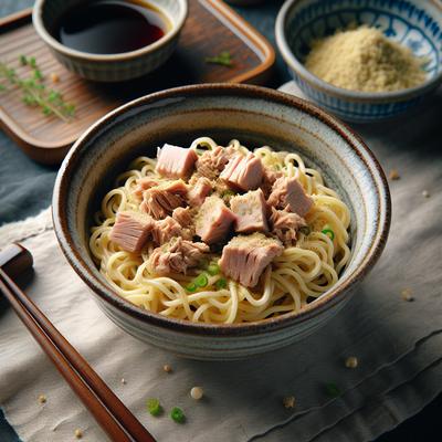 Image of Simple Tuna Noodle Meal