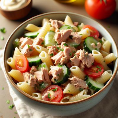 Image of Simple Tuna Pasta Salad