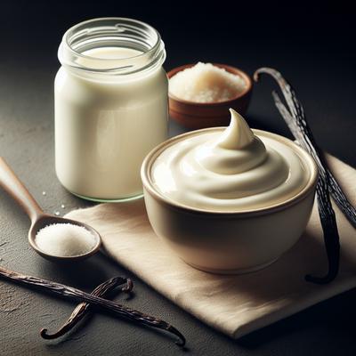 Image of Simple Vanilla Yoghurt Cream