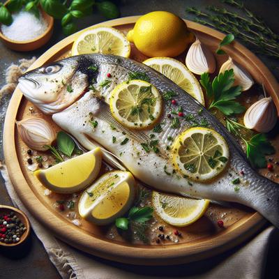 Image of Simple Whitefish with Lemon and Herbs