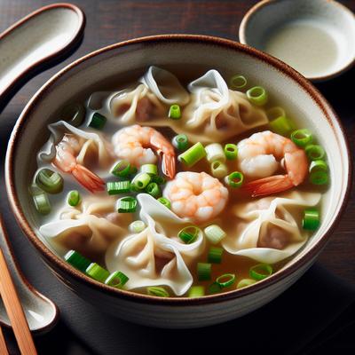 Image of Simple Wonton Won Ton Soup