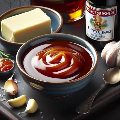 Image of Simple Worcestershire Butter Sauce