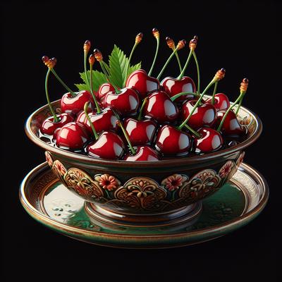 Image of Simple Yet Elegant Dipped Cherries