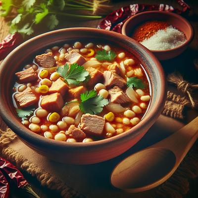Image of Simpler Posole Navajo Hominy Pork Stew