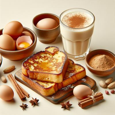 Image of Simplest Eggnog French Toast
