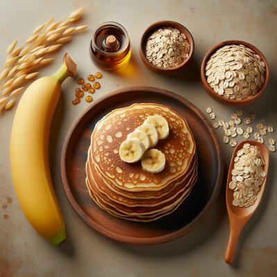 Image of Simplified Banana Oat Pancakes