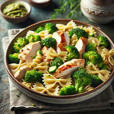 Image of Simply Chicken Bow Ties Broccoli