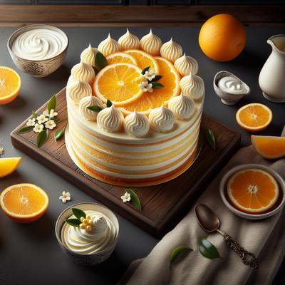 Image of Simply Citrus Cream Cake