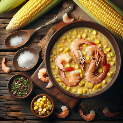 Image of Simply Delicious Shrimp and Corn Chowder