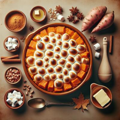 Image of Simply Delicious Sweet Potato Casserole